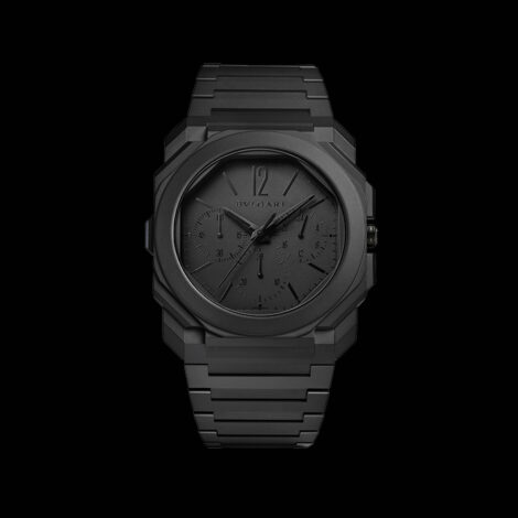 Bulgari Octo Finissimo Chronograph GMT Ceramique Noire Octo Finissimo Chronographe GMT 103278
