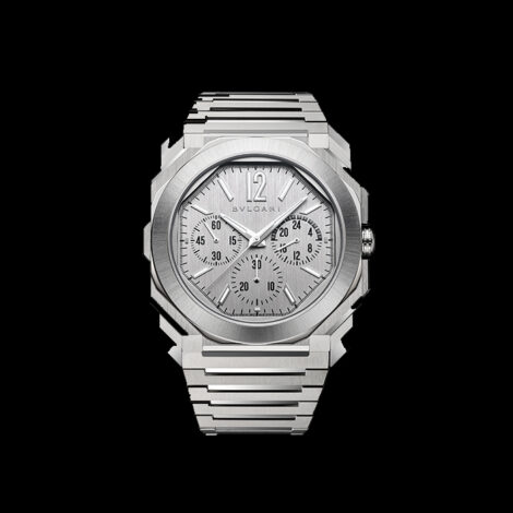 BULGARI MONTRE OCTO FINISSIMO GMT CHRONOGRAPHE ACIER 103661