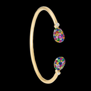 BRACELET « EMOTION MULTI-COLOURED OPEN-SET»