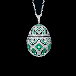 PENDENTIF FABERGE ZENYA ÉMERAUDE