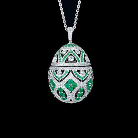PENDENTIF FABERGE ZENYA ÉMERAUDE