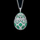 PENDENTIF FABERGE ZENYA ÉMERAUDE