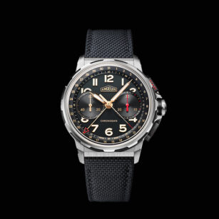 Angelus Chronodate Titanium black