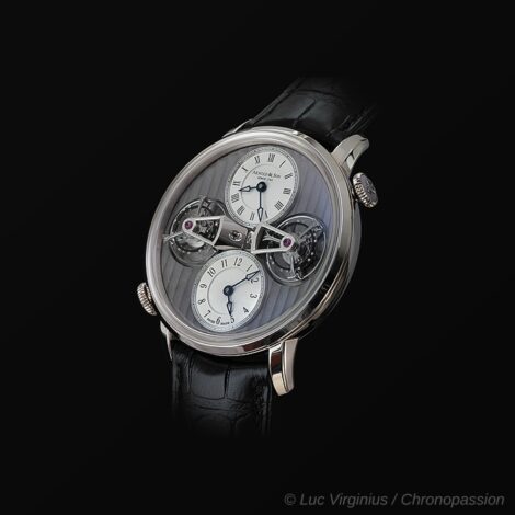 ARNOLD & SON DTE, DOUBLE TOURBILLON DUAL TIME 1DTAW.S01A.C121W