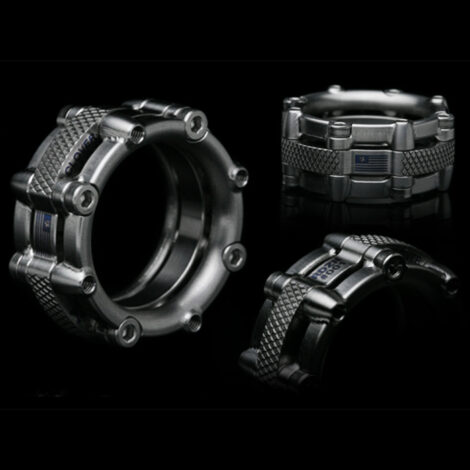 Bague Clover Rogue DZN Titane