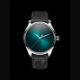 H. MOSER & CIE Endeavour concept , acier,  Blue Lagoon 1200-1213