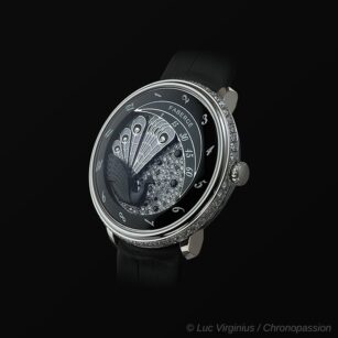 FABERGE Lady Compliquee Peacock Black Sapphire