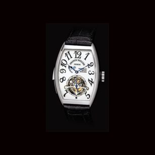 Franck Muller, Tourbillon Imperial Répétition Minutes Cintré Curvex Collection 5850 RM T PT