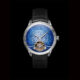 H.Moser & Cie 2802-1000,boite saphir, cadran entièrement serti de saphirs, pièce unique