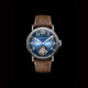 H.MOSER & Cie Heritage funky blue Tourbillon Pilote , 8804-1200