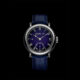 H.MOSER HERITAGE PERPETUAL CALENDAR MIDNIGHT BLUE ENAMEL 8800-0203