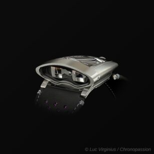 MB&F HMX Black Badger Purple reign