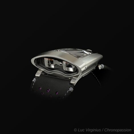 MB&F HMX Black Badger Purple reign
