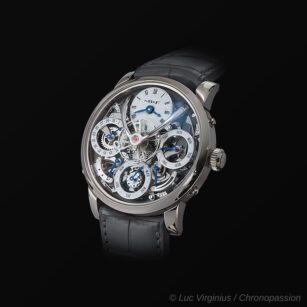 MB&F LEGACY MACHINE PERPETUAL or gris