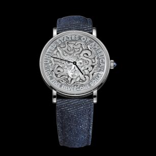 CORUM COIN WATCH MEDUSA  (pièce unique)