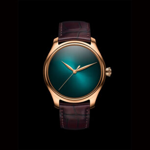 H.MOSER & Cie ENDEAVOUR CENTRE SECONDS CONCEPT BLUE LAGOON  1200-0404