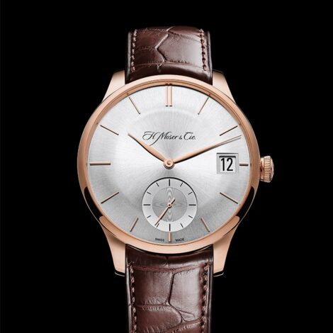 H.MOSER VENTURER BIG DATE SILVER 2100-0400
