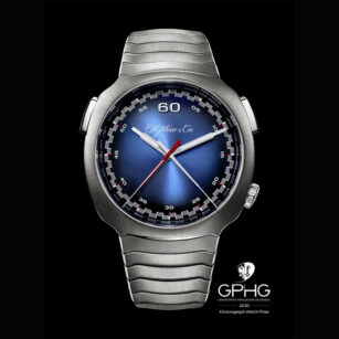 H Moser & Cie STREAMLINER chronographe à rattrapante automatique FUNKY BLUE 6902-1201