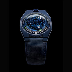 URWERK  « Planète Bleue » UR-100V