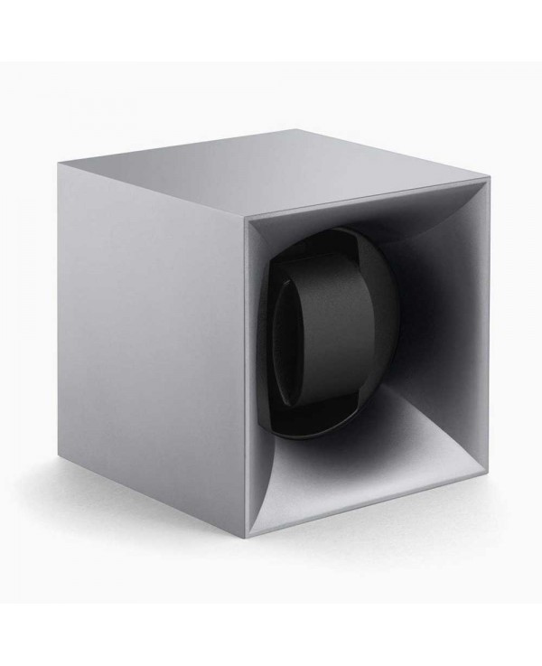 remontoir swiss kubik startbox silver gris