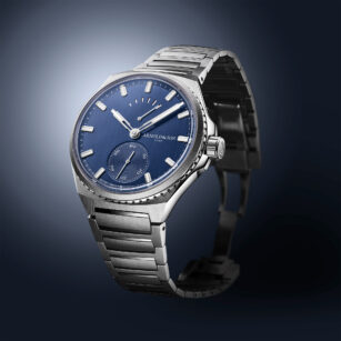 Arnold & Son Longitude Titane Bleu Ocean 1LTAT.U01A.N001U