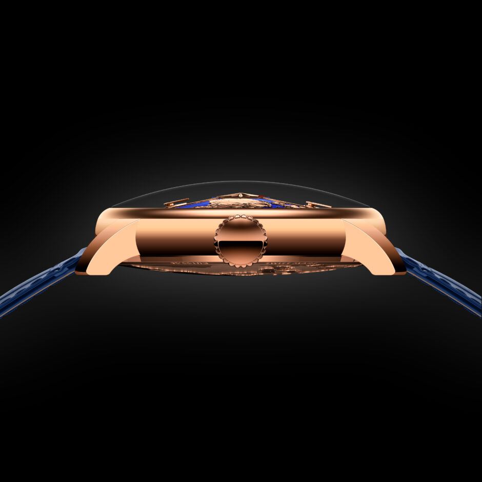 dual time zone side view