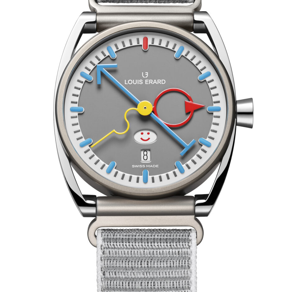 LOUIS ERARD X ALAIN SILBERSTEIN SMILE-DAY GRISE REF 75357TT03.BTT83