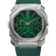 BULGARI Octo finissimo chronographe GMT Verte/Caoutchouc 103890
