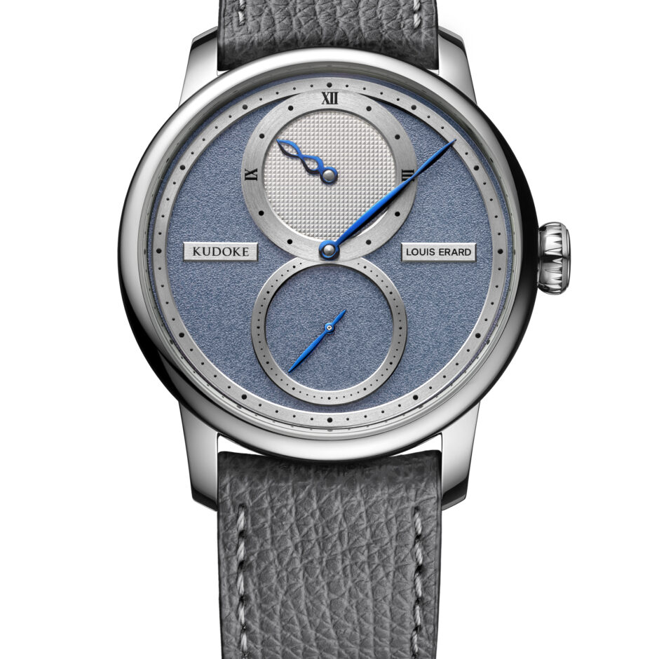 LE RÉGULATEUR LOUIS ERARD X KUDOKE LIGHT BLUE ÉDITION LIMITÉE À 100 EXEMPLAIRES REF. 85237AA45.BVA173