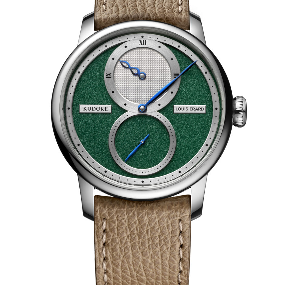 LE RÉGULATEUR LOUIS ERARD X KUDOKE FOREST GREEN ÉDITION LIMITÉE À 100 EXEMPLAIRES REF. 85237AA49.BVA178