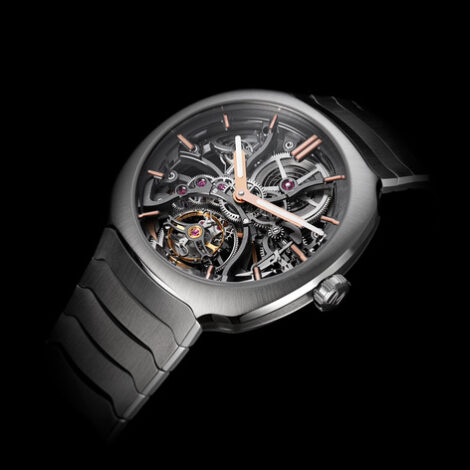 H.Moser & Cie Streamliner Tourbillon Skeleton 6814-1200
