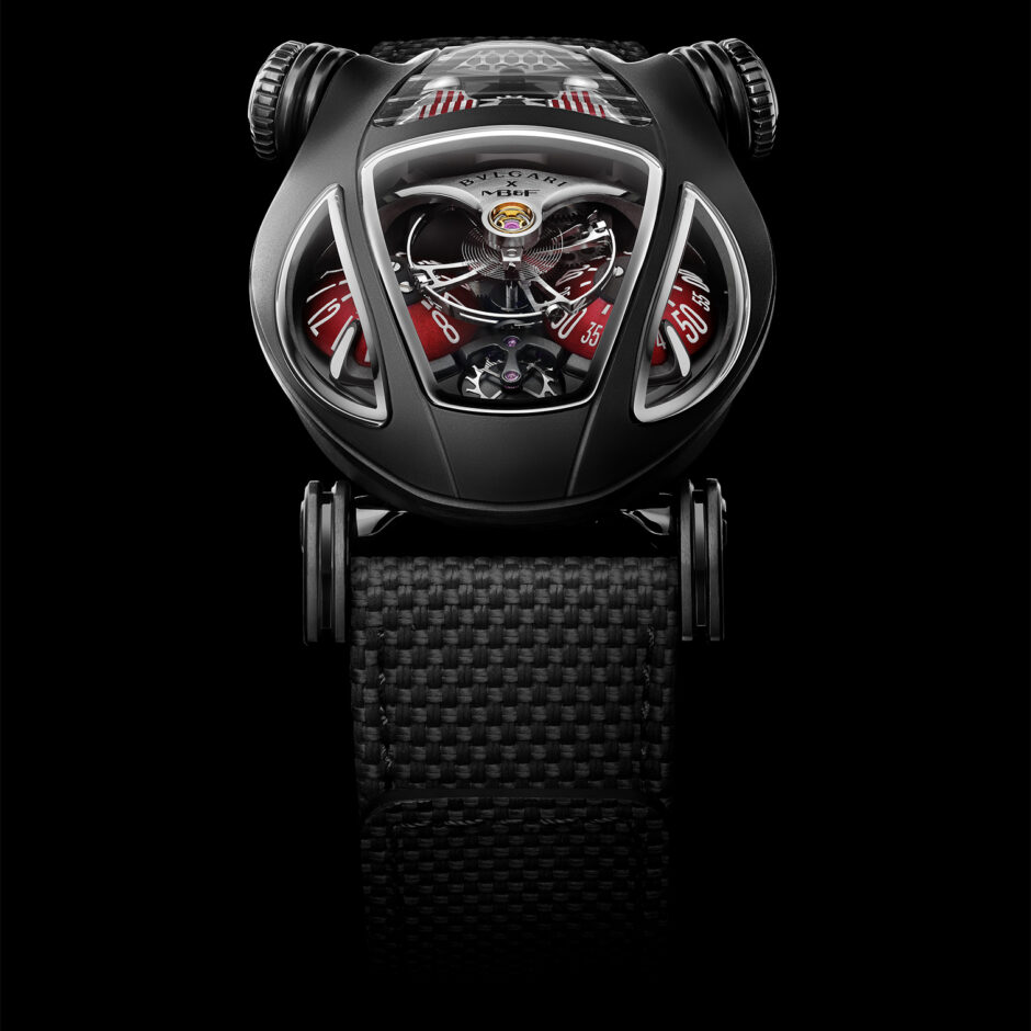 BVLGARI X MB&F SERPENTI ACIER / PVD NOIR
