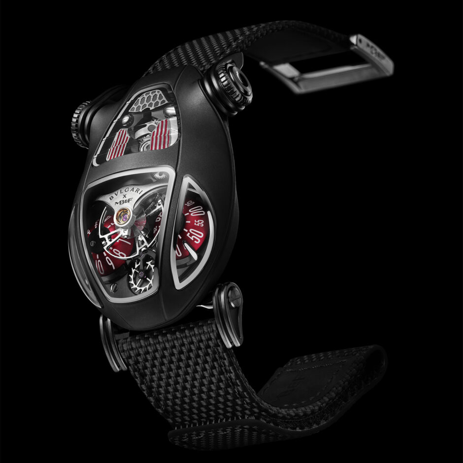 BVLGARI X MB&F SERPENTI ACIER / PVD NOIR