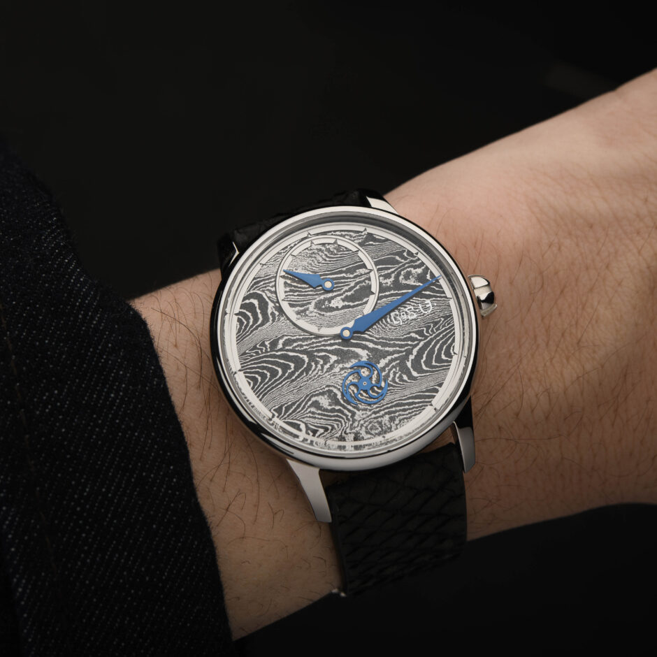 Le Régulateur Louis Erard x GoS Édition limitée à 178 exemplaires Réf. 85248AA03.BSA02