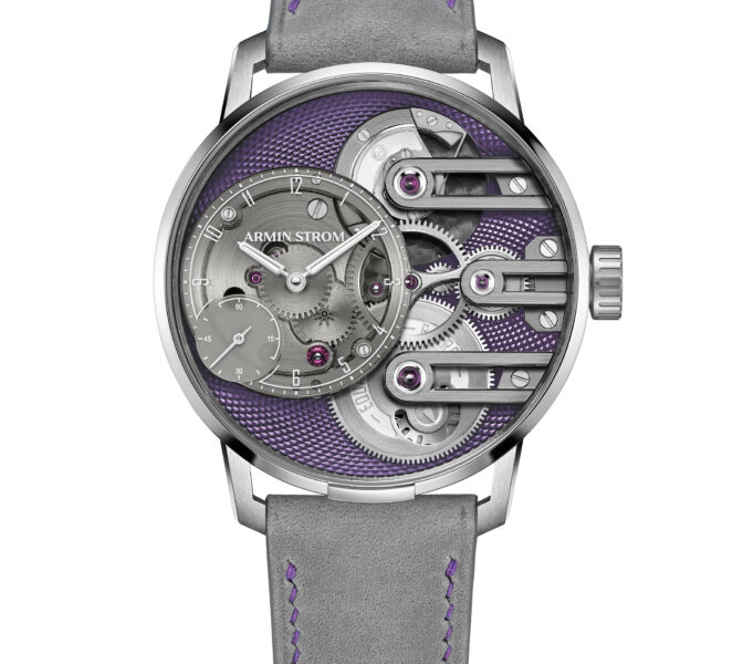 Armin Strom Gravity Equal Force Ultimate Sapphire Purple