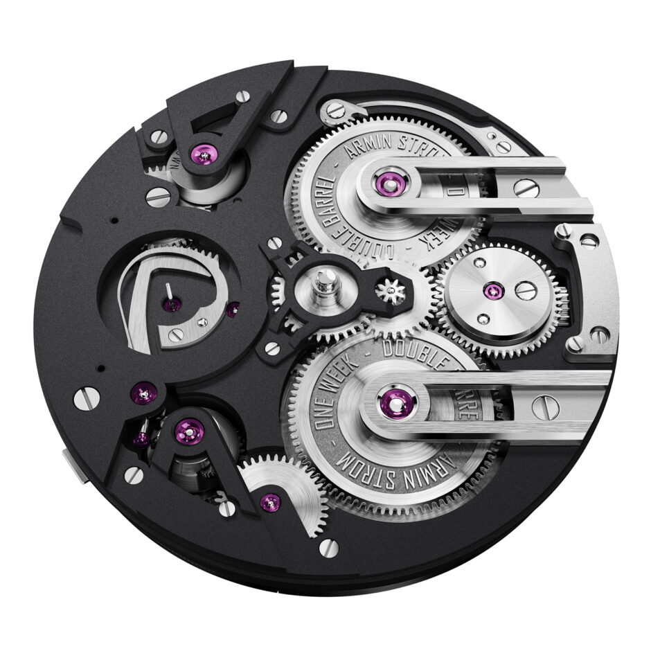 Armin Strom oneweek manufacture edition mechanism recto lr