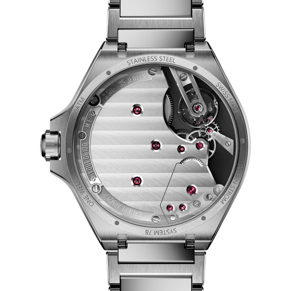 Armin Strom oneweek manufacture edition soldat verso