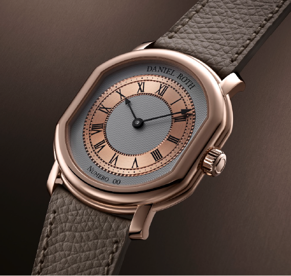 DANIEL ROTH EXTRA PLAT ROSE GOLD DBBD01A1