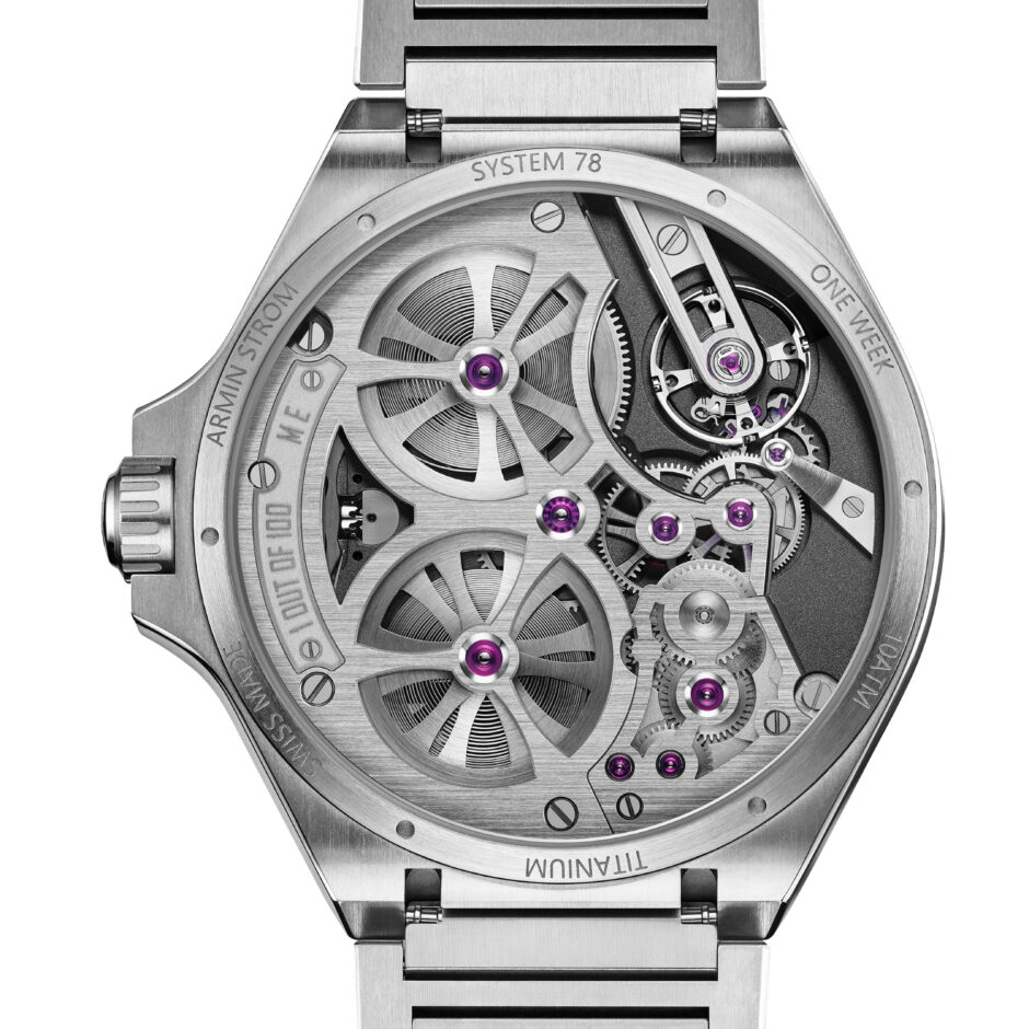 One Week - Titanium Skeleton, Référence no. TI25-OW.75