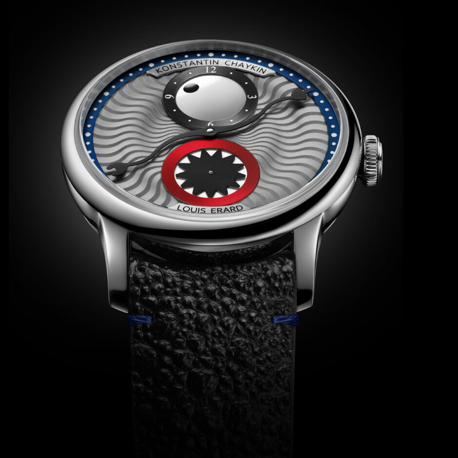 Louis Erard x Konstantin Chaykin – Time Eater III Blue