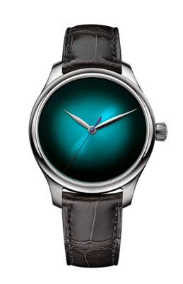H MOSER & Cie ENDEAVOUR CENTRE SECONDS BLUE LAGOON REF. 1200-1240