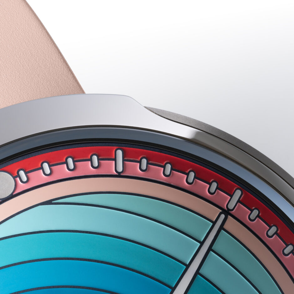Ressence TYPE 8 DE1 – Édition limitée Daniel Engelberg (Rose Pastel)