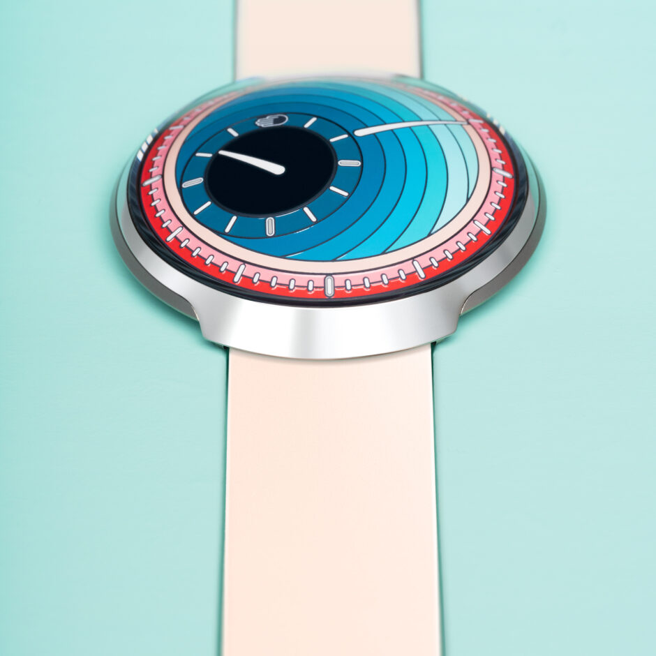Ressence TYPE 8 DE1 – Édition limitée Daniel Engelberg (Rose Pastel)
