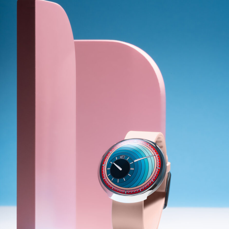 Ressence TYPE 8 DE1 – Édition limitée Daniel Engelberg (Rose Pastel)