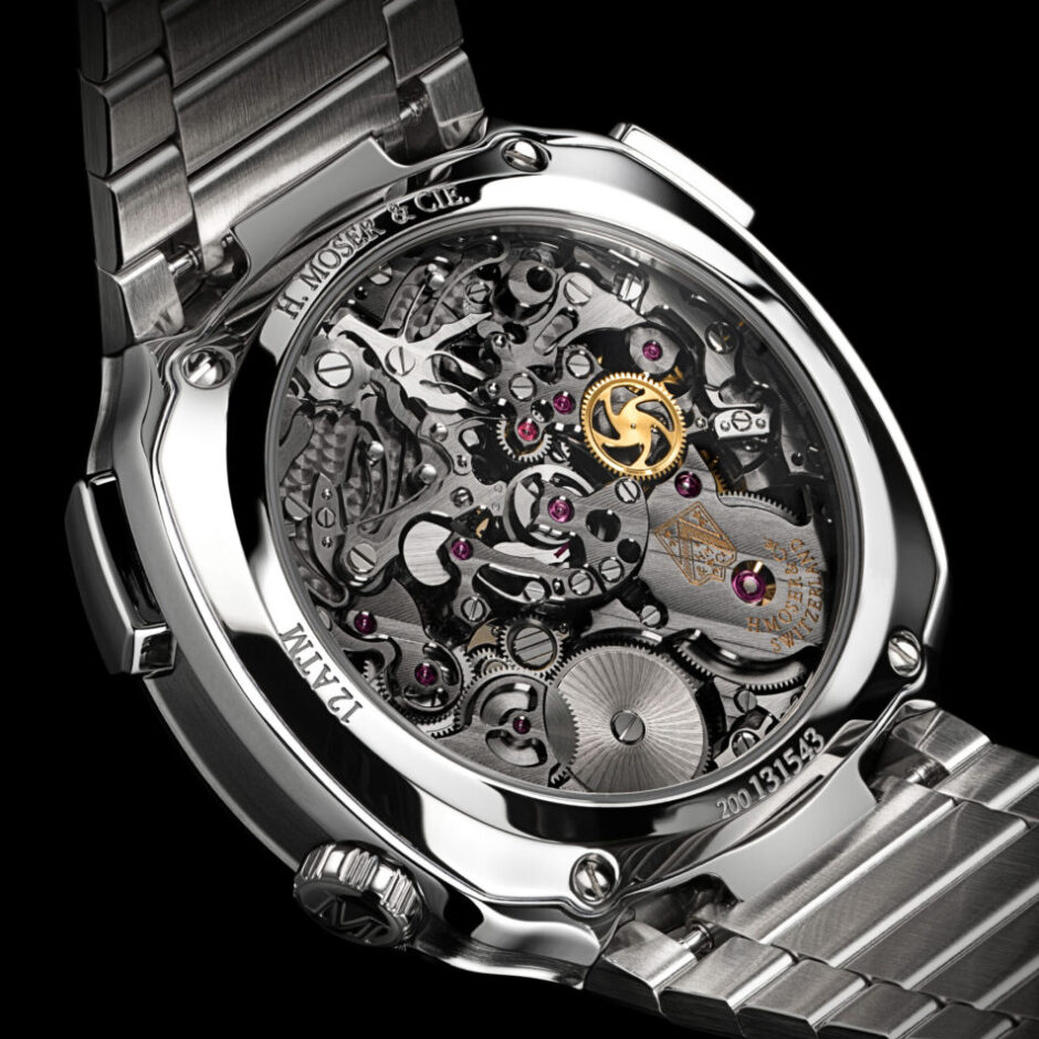 H.Moser & Cie Streamliner Flyback Chronograph Automatic 6907-1205 – Matrix Green fumé