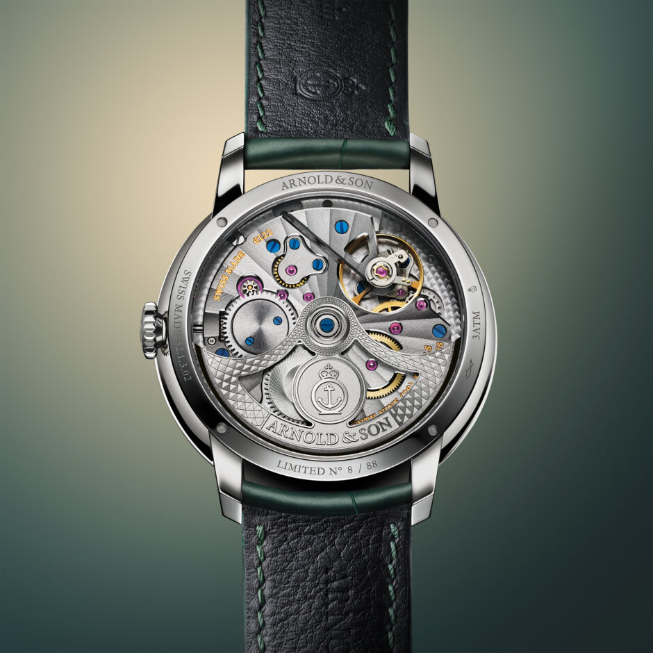 Arnold & Son Globetrotter 42 Steel Greenwich Green 1WTBS.F01A.C1242S