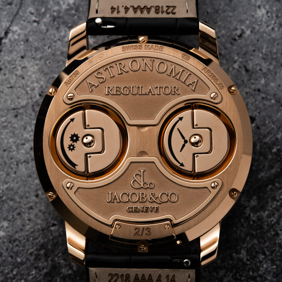 Jacob & Co. Astronomia Regulator Elements – Air Gold Gray AR200.40.AB.AC.ABALA