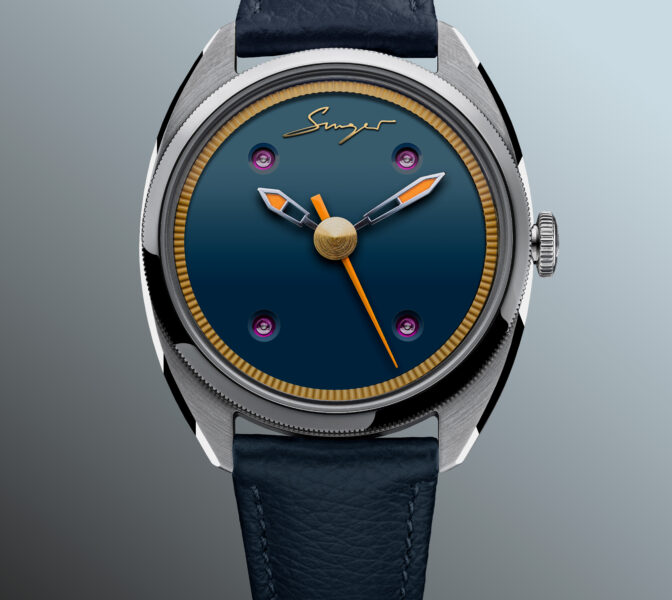 Singer Caballero – Petrol Blue SR701-3