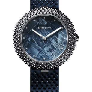 Gérald Genta Gentissima Oursin 41 Blue Meteorite