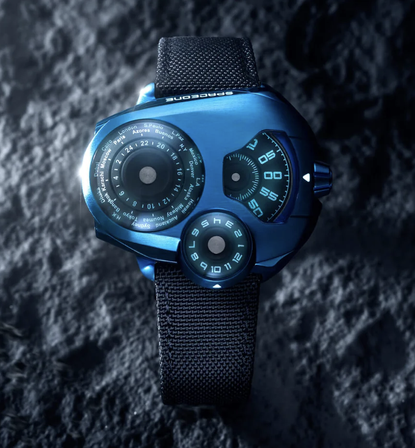Space One WORLDTIMER Blue